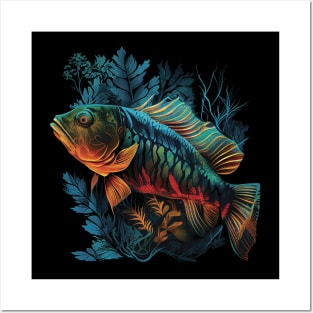 Peacock bass fishing Posters and Art